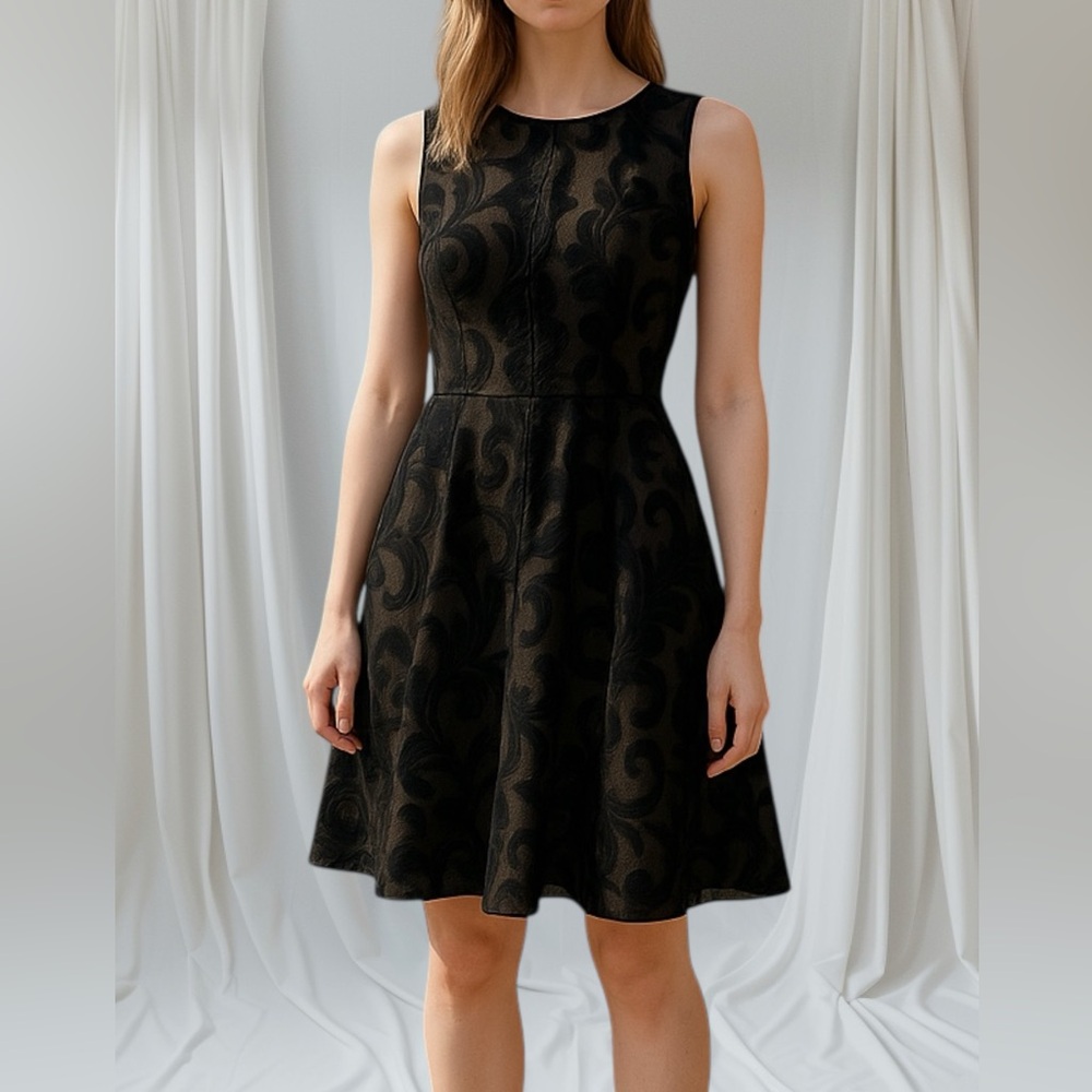 Sleeveless Black lace dress size 8., NWOT